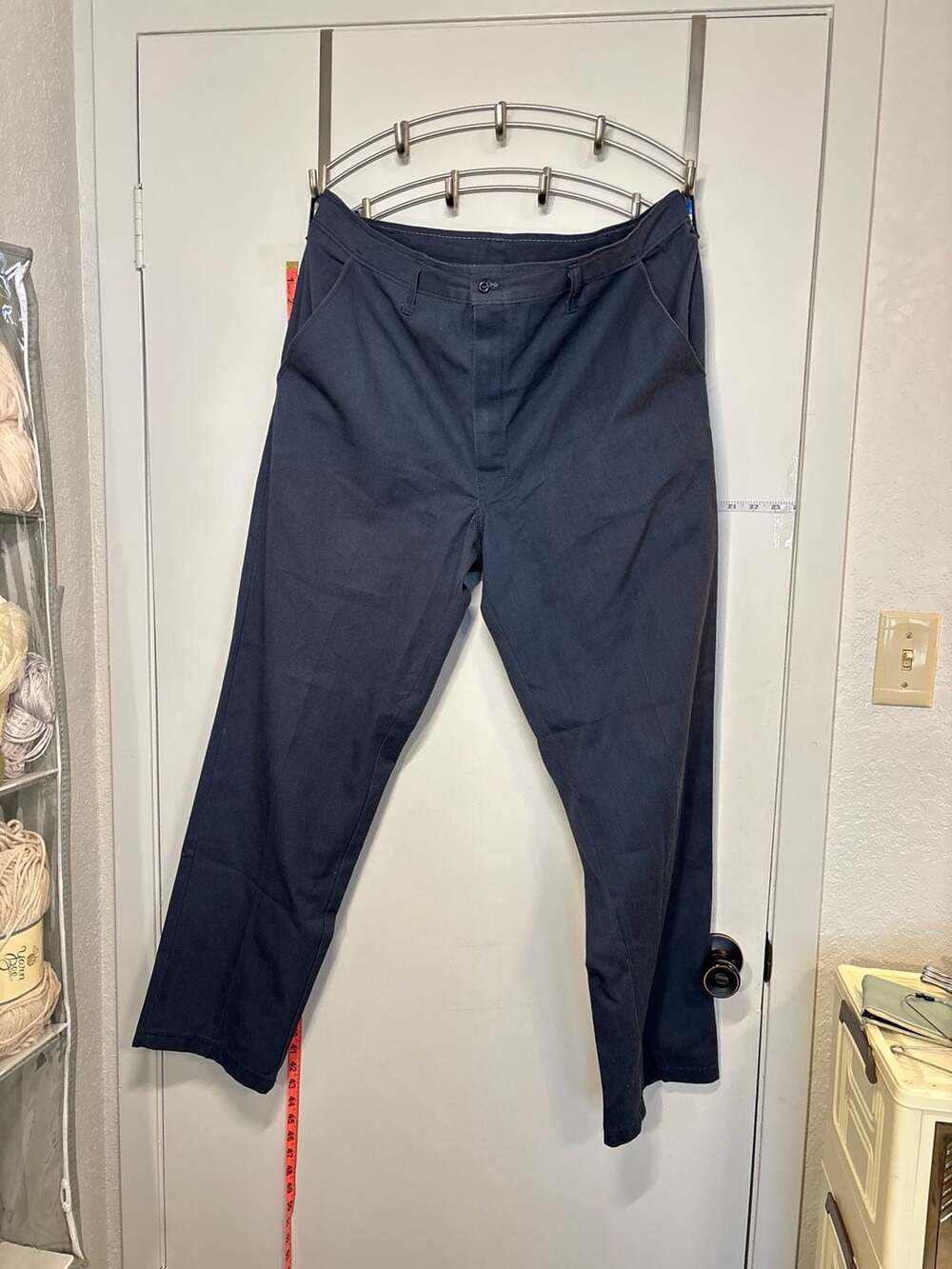 K: Star Mfg. Corp. Navy Blue Work Pants Size 40 industrial